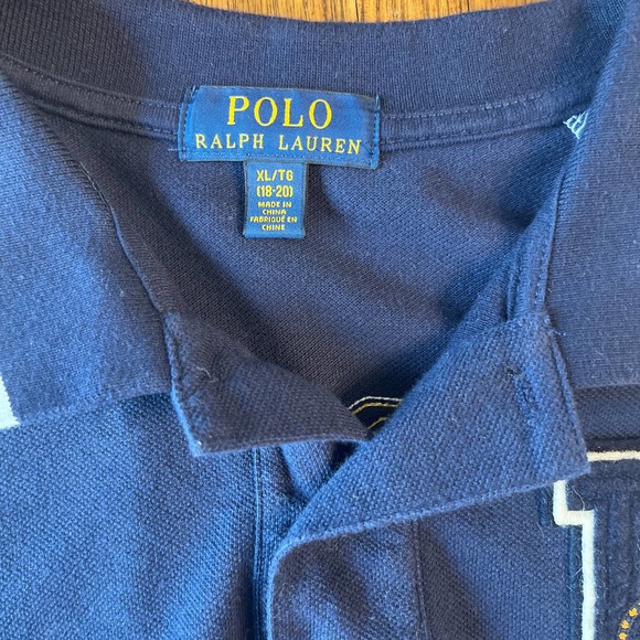 Polo Ralph Lauren NY state champs tiger patch shirt - Picture 3 of 3